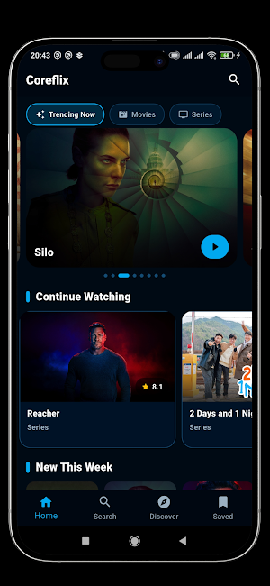 Coreflix – Movies, Web Series Screenshot 1