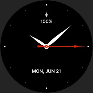 Simply Black Analogue Face Screenshot 3