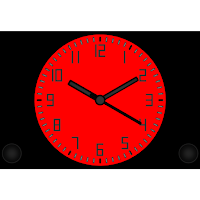 Analog alarm clock hpr