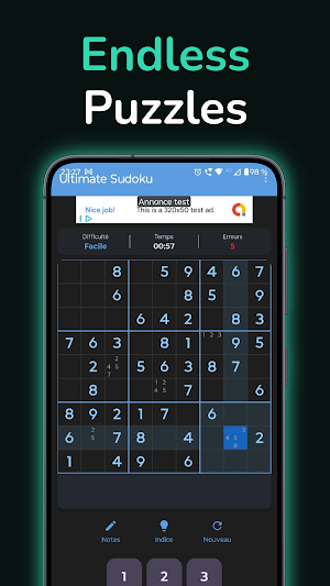 Ultimate Sudoku  Number Puzzle Screenshot 1