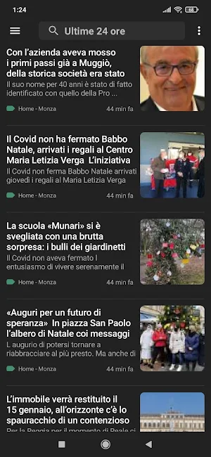 Monza Brianza notizie Screenshot 2