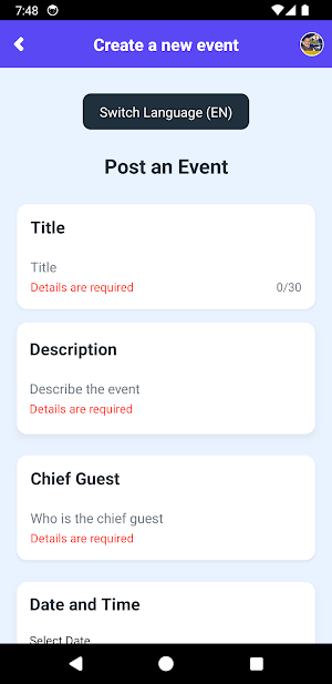 Leaders India Office App Screenshot 1