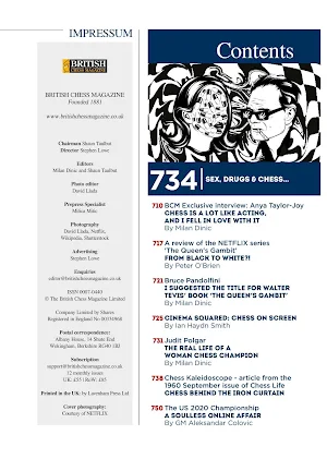 British Chess Magazine Screenshot 1