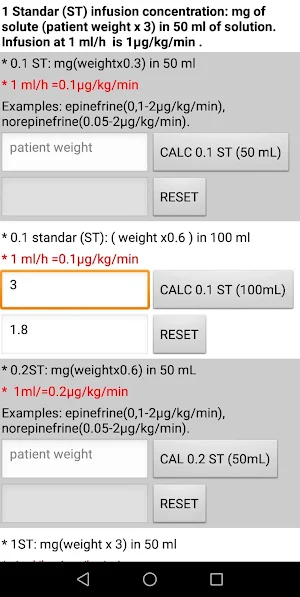 ICC Pediatric Standard Infusio Screenshot 0