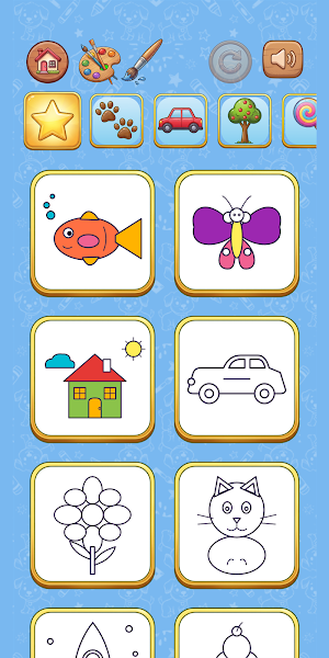 KDraw Kids: Draw & Color Screenshot 2