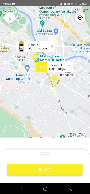 Global taxi Screenshot 2