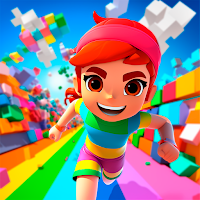Obby Online Color Block Race