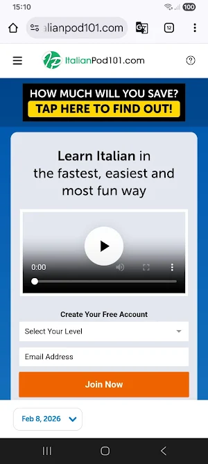 Italiano Comprensión Screenshot 2