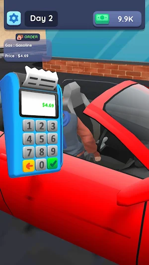 Gas Station Cashier Screenshot 1