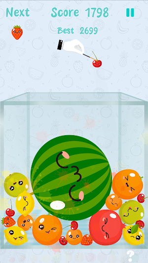 Juicy Fruits: Drop and Merge Screenshot 3