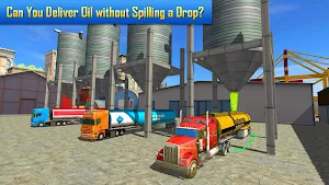 Oil Tanker Transporter Truck Simulator Screenshot 0
