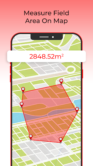 GPS Area Distance Measurement Screenshot 2