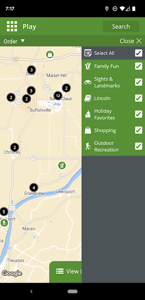 Santa Claus, Ind., Area Screenshot 3