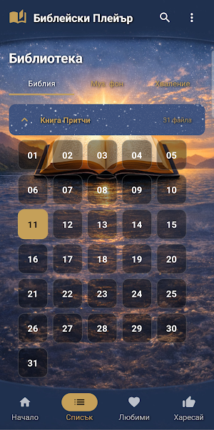 Библейски Плейър Screenshot 2