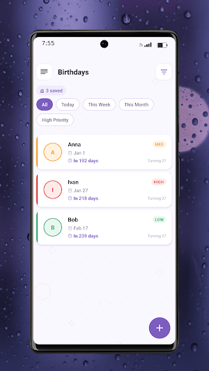 Bright Date Bell Screenshot 3