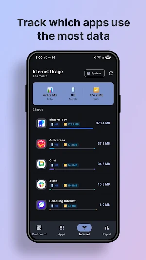 Data Usage Monitor Screenshot 2