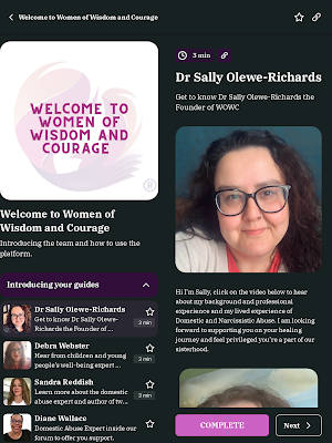 Women of Wisdom and Courage Screenshot 3