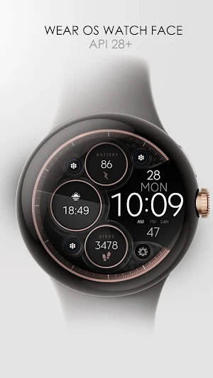 Dream 122 digital watch face Screenshot 0