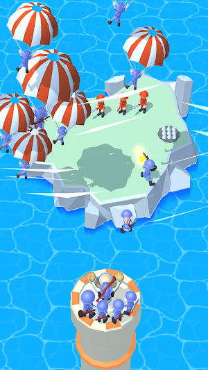 Windy Paratroopers Screenshot 1