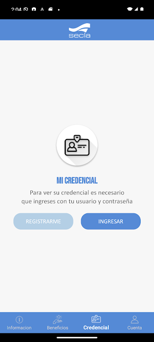 SECLA Credencial Digital Screenshot 2