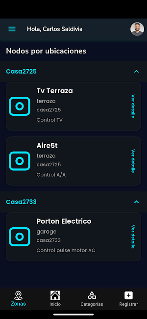 DomoticApp Screenshot 3