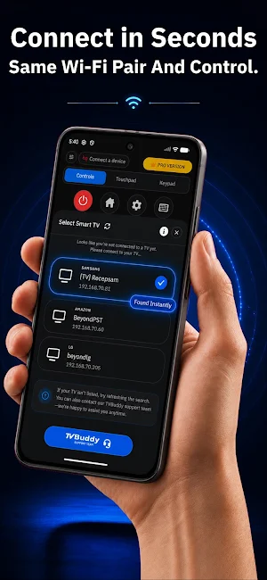 Universal TV Remote - TVBuddy Screenshot 2