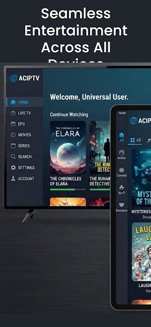IPTV & M3U Player - ACIPTV Screenshot 2