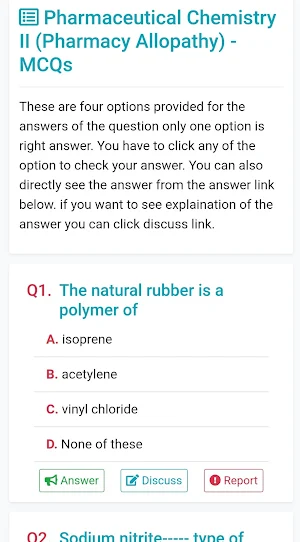 D pharma | 100% Most Important MCQ . Screenshot 3