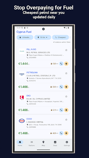 Cyprus Fuel Prices Screenshot 0