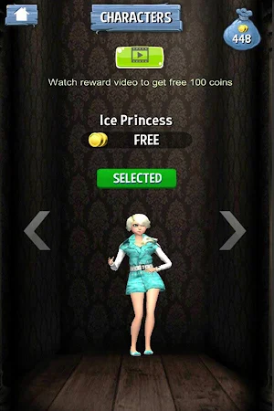 Ice Princess Snow Run : Endless winter Run 3D game Screenshot 3
