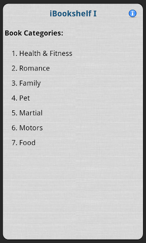 iBookshelf I Screenshot 1