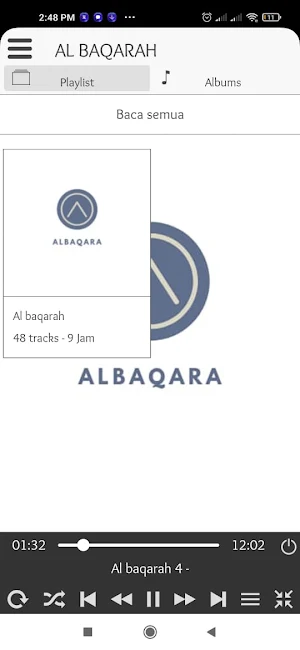 MP3 ALBAQARA FOR TAHFIZ Screenshot 1
