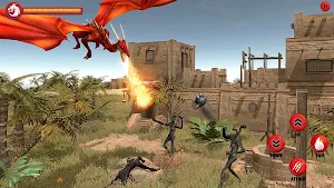 SCP Pipe Head VS Flying Dragon Screenshot 2