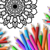 Mandala Color Book - Tap Color