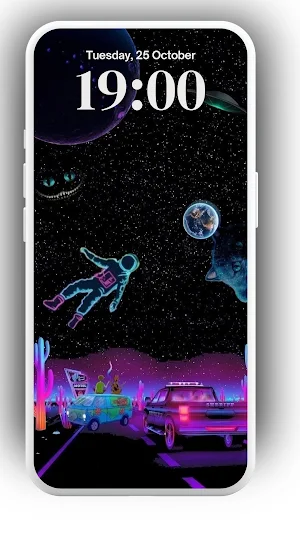 Neon Wallpaper Screenshot 0