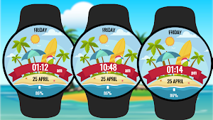 Summer Island Time Watch Screenshot 3