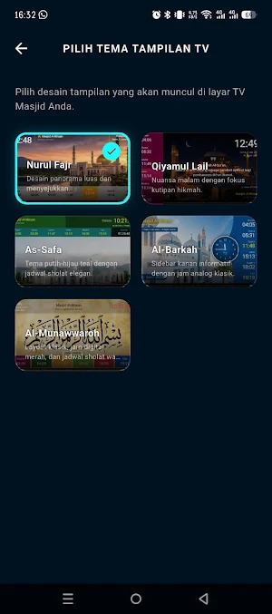 JAM MASJID TV - RAMADAN MUSLIM Screenshot 2