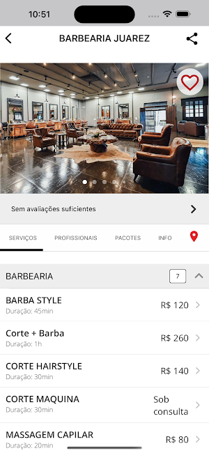 Barbearia Juarez Screenshot 2