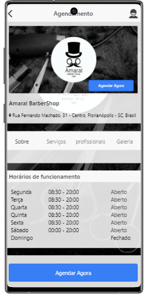 Amaral BarberShop Screenshot 1