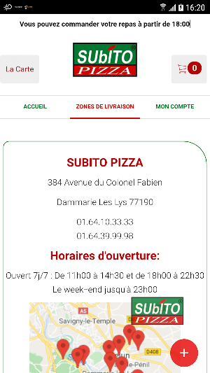 SUBITO PIZZA Screenshot 3