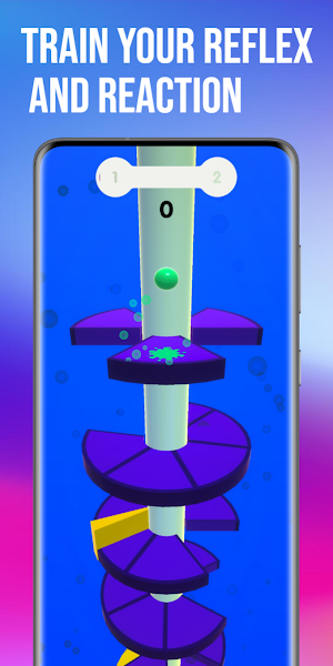 Cool Rainbow Helix Crush Screenshot 0
