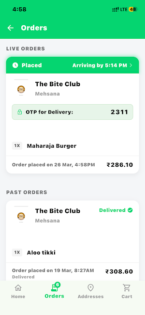CraveEat: Food Delivery Screenshot 3