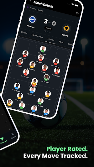 FootLive – Live Football Score Screenshot 3