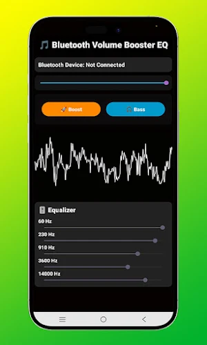 Bluetooth Volume Booster EQ Screenshot 1