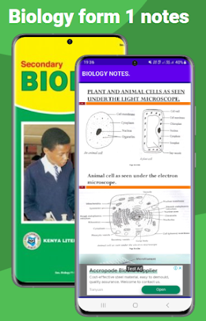 Biology: f1 - f4 full notes Screenshot 0