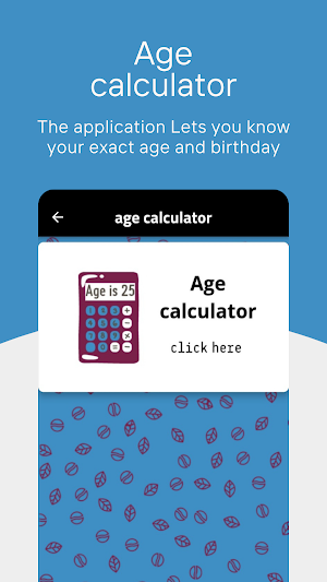 Age calculator Screenshot 0