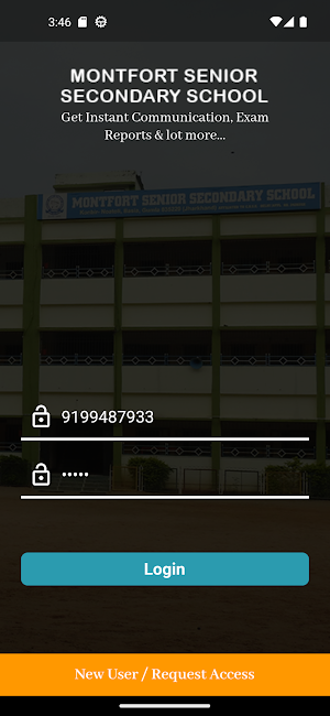 Montfort Sr. Secondary School Screenshot 0