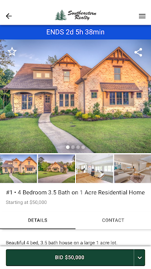 Southeastern Realty & Auction Screenshot 2