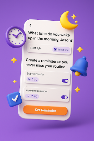Morning Routine App - Sunrise Screenshot 0