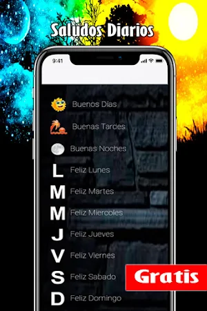 Saludos Diarios Screenshot 1